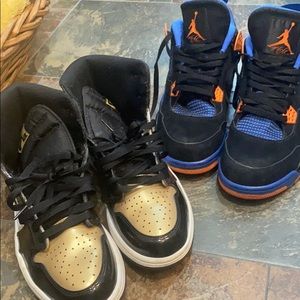Air Jordan 1 and 4